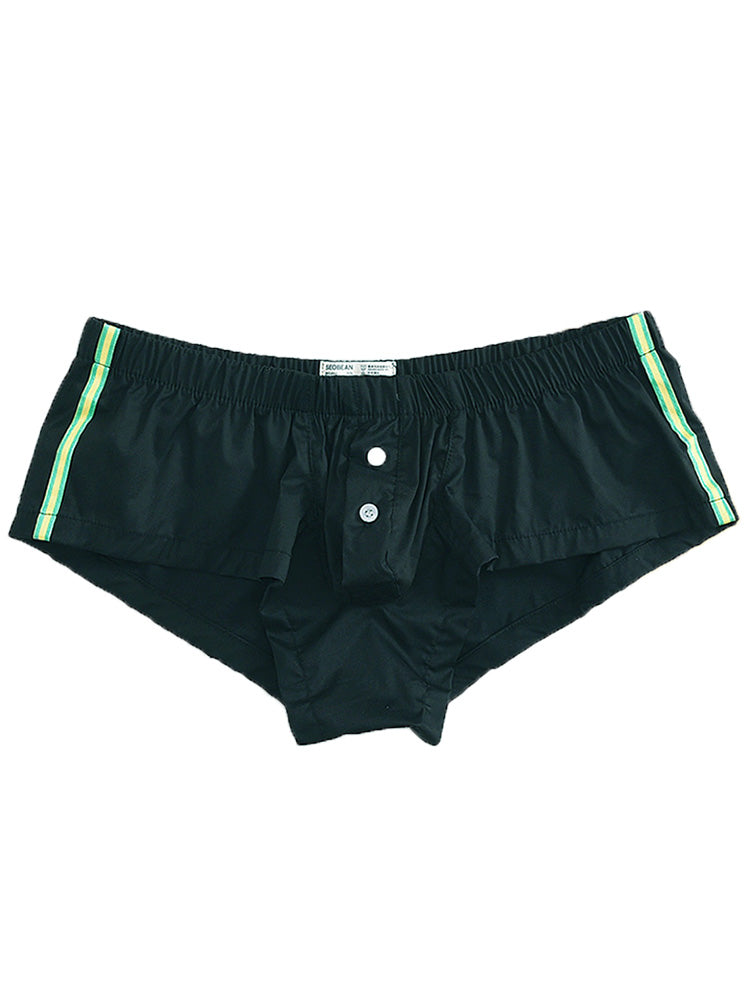 Men's Cotton Home Boxer Briefs