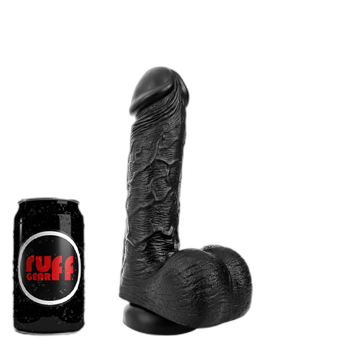 ruff GEAR The Builder Dildo 9 Inch Black