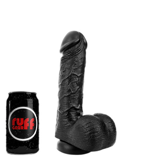 ruff GEAR The Builder Dildo 9 Inch Black