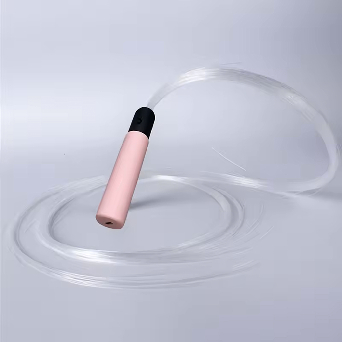 Led Fibre Optic Whip Pink Handle