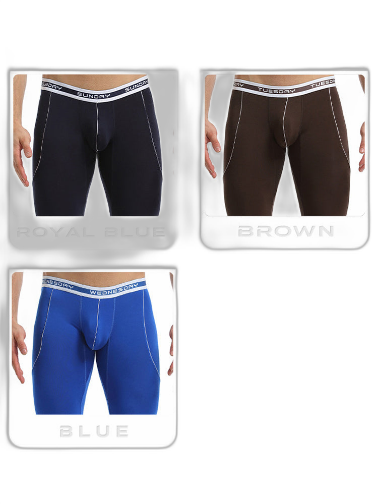 Men's Warm Pants Thin Fleece Casual Thermal Pants