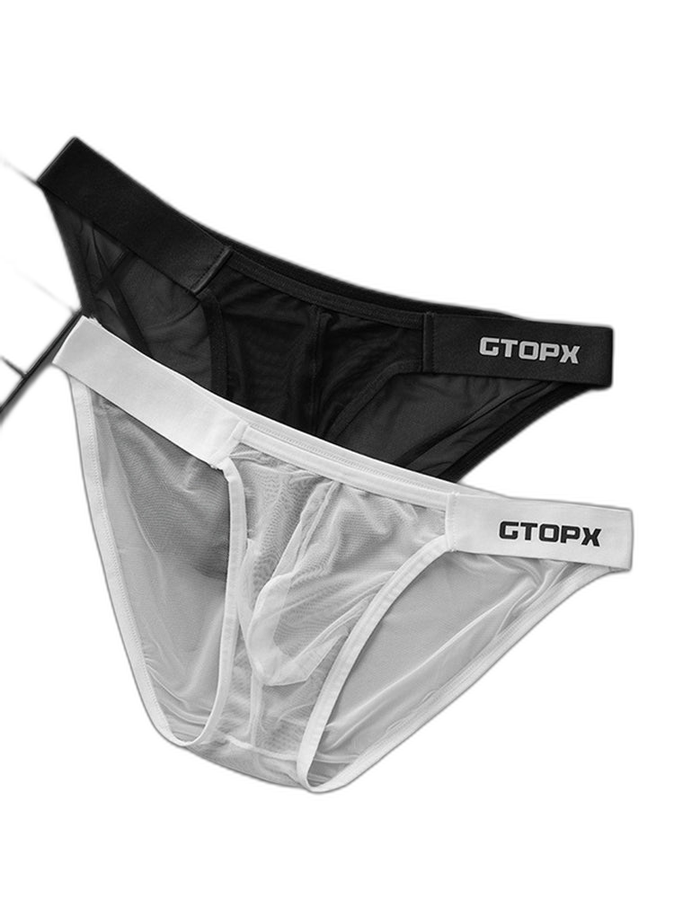 2 Pack Men's Sexy Mesh Bikini – Sheer & Breathable