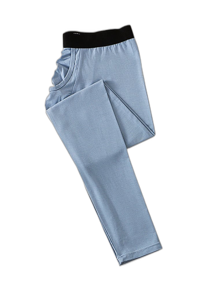 Men's Split-opening Pouch Thermal Pants
