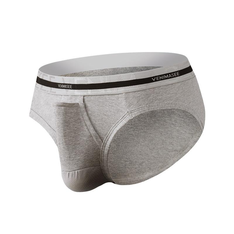Men's Ball Pouch Separate Cotton Briefs
