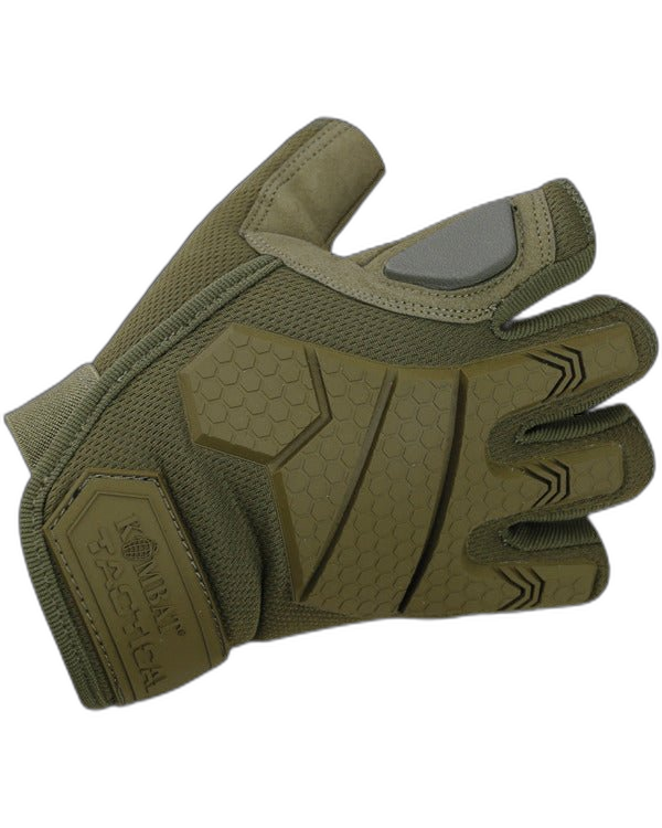 Kombat UK Alpha Fingerless Gloves - Coyote