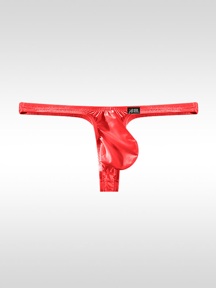 Men's Solid Color Sexy U-Convex Pouch Thong