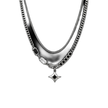 Sable Layered Necklace