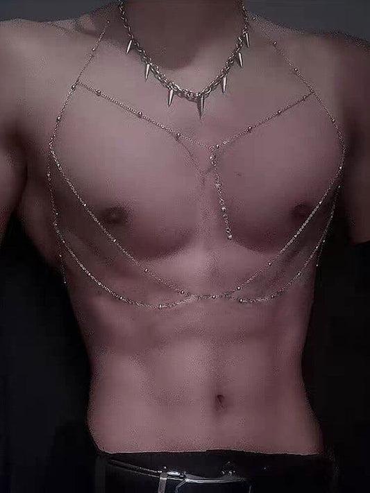 Sexy Cutout Alloy Body Chain