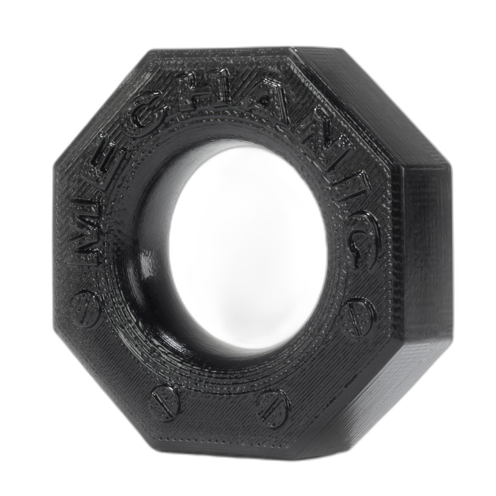 Prowler RED By Oxballs Mechanic Cock Ring Black