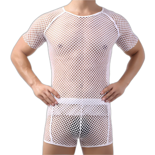 Mesh Fishnet Top