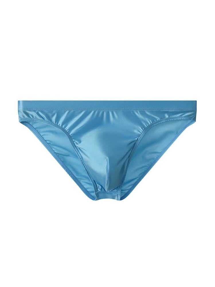 Men's Low-Rise Quick-Dry Ice Silk Athletic Briefs