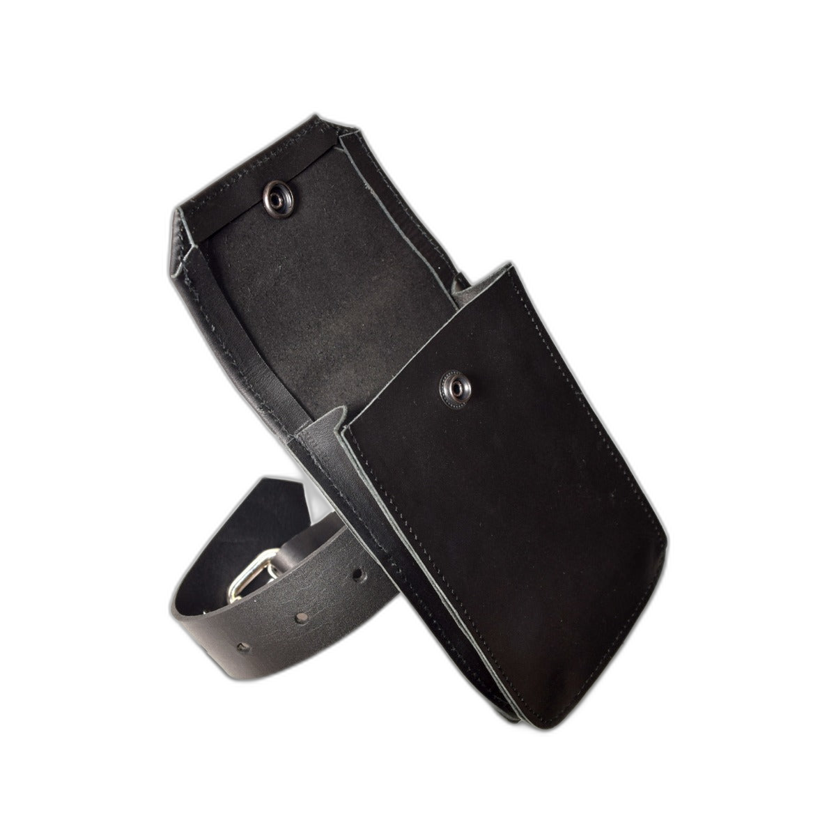 Prowler RED Leather Buckle Pouch Black
