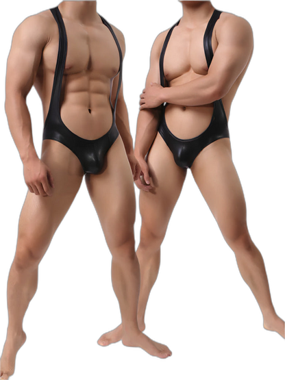 Leather Wrestling Singlet
