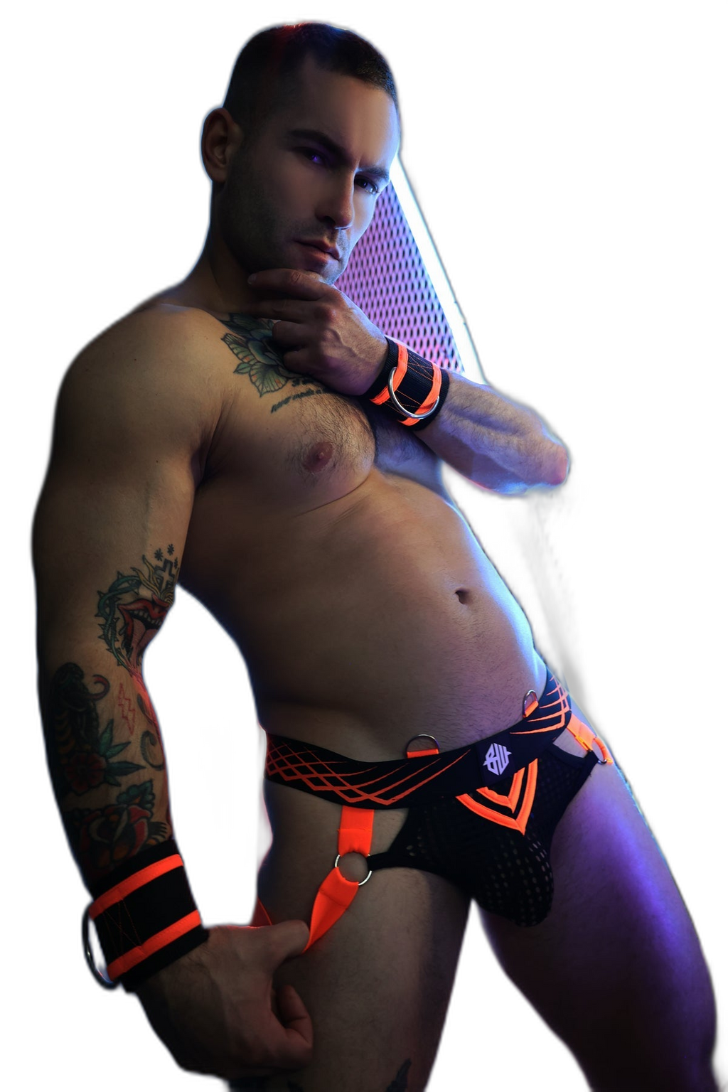Breedwell Revolution Jockstrap Neon Orange