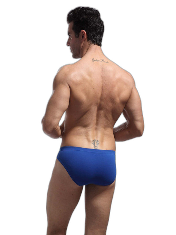 2 Pack Men's Comfortable Cotton Large Pouch Sports Bikini