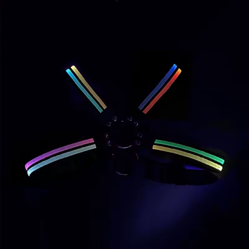 Led Cross Harness Multi Coloured