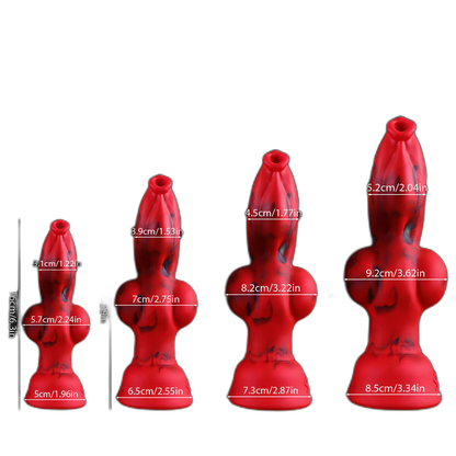 Crimwolf - Wolf Dildo - Knot Dildo - Kanis Dildo - 4 Sizes