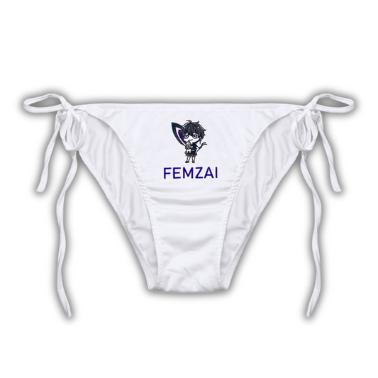 Femzai® Femboy Liv Bikini Set (White)