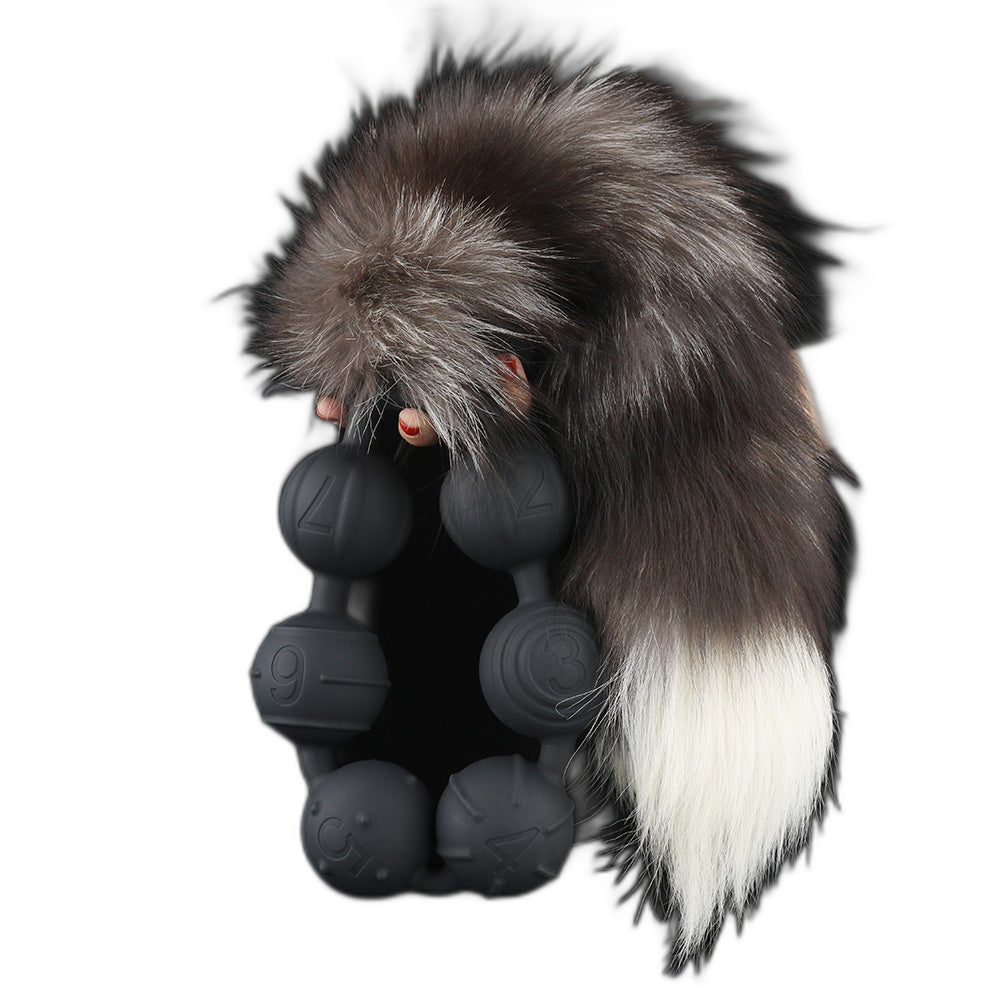 Soul - Silicone Anal Beads - 7 Balls with Removable Tail