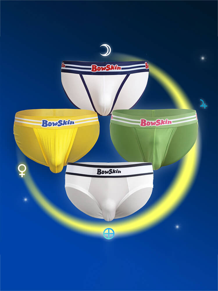 Men's Sexy High-Cut Modal Sports Briefs