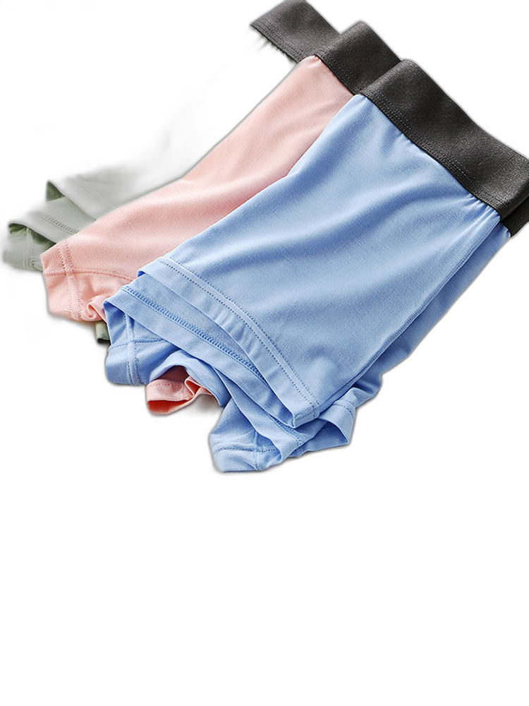 Men’s Dual Ball Pouch Trunks With Fly Front