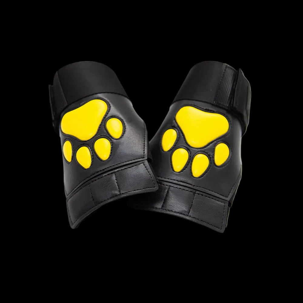 PU Leather Puppy Gloves