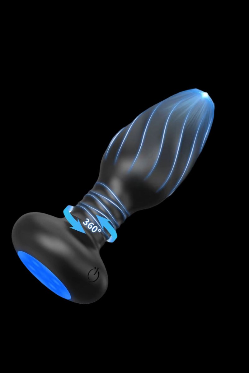 360 Rotating Light - Up Butt Plug - The Pup Play Hub