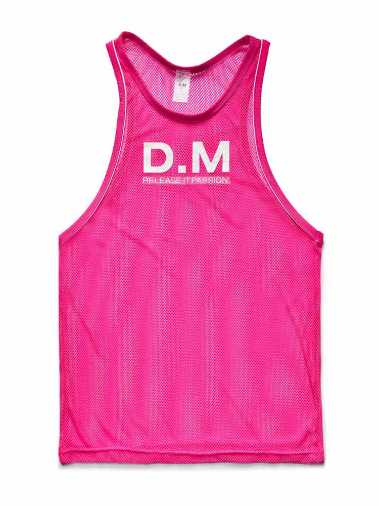 D.M Men's Mesh Sexy Breathable Sports Tank Top