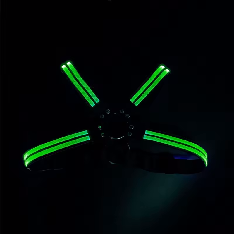 Led Cross Harness Green