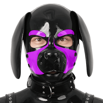 Furrjoi Silicone Beagle Hood Purple