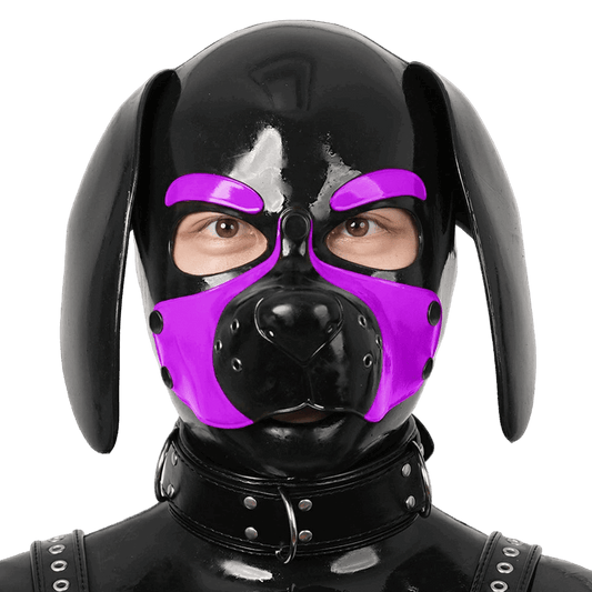 Furrjoi Silicone Beagle Hood Purple