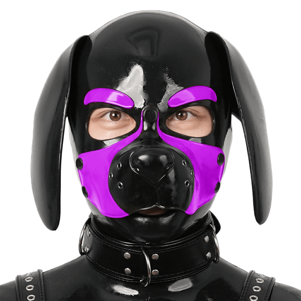 Furrjoi Silicone Beagle Hood Purple