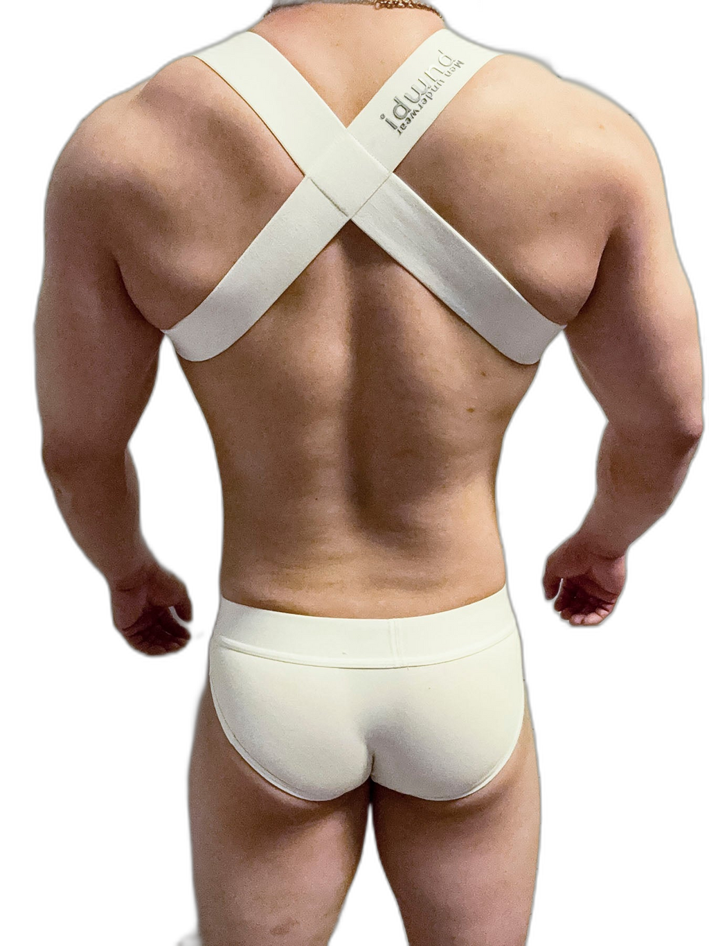 Men's Athletic High-Elasticity Compression Activewear Shoulder Strap & Underwear