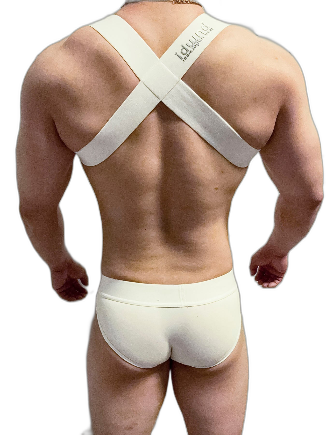 Men's Athletic High-Elasticity Compression Activewear Shoulder Strap & Underwear