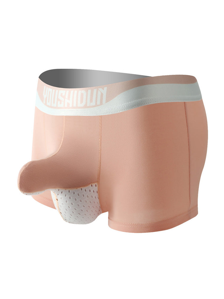 Mid-waist Cotton Breathable Boxer Briefs