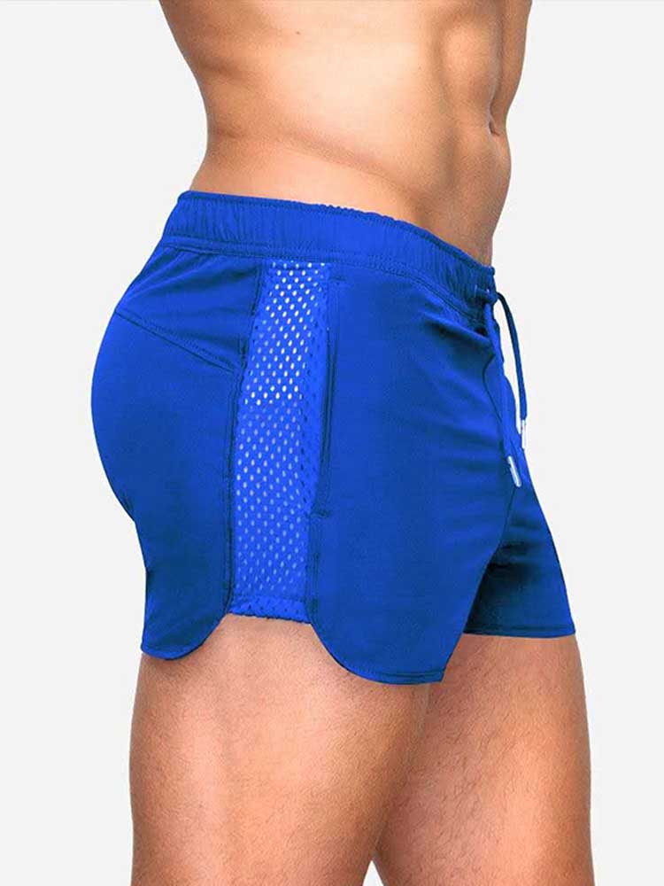 Men's Sports Fitness Mesh Stretch Shorts