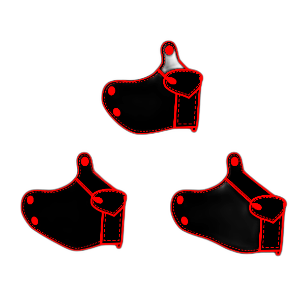 Build Your Own Neoprene FRISKY Puppy Muzzle