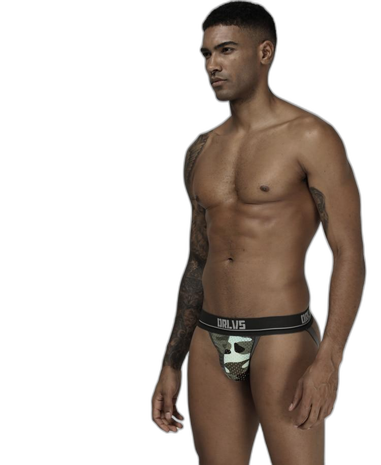 ORLVS Camouflage Mesh Jockstrap (3 Pack)