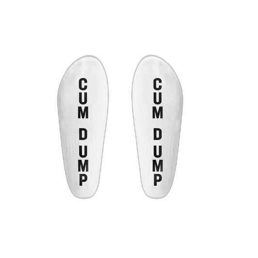 Prowler RED Cum Dump Ankle Socks White Black