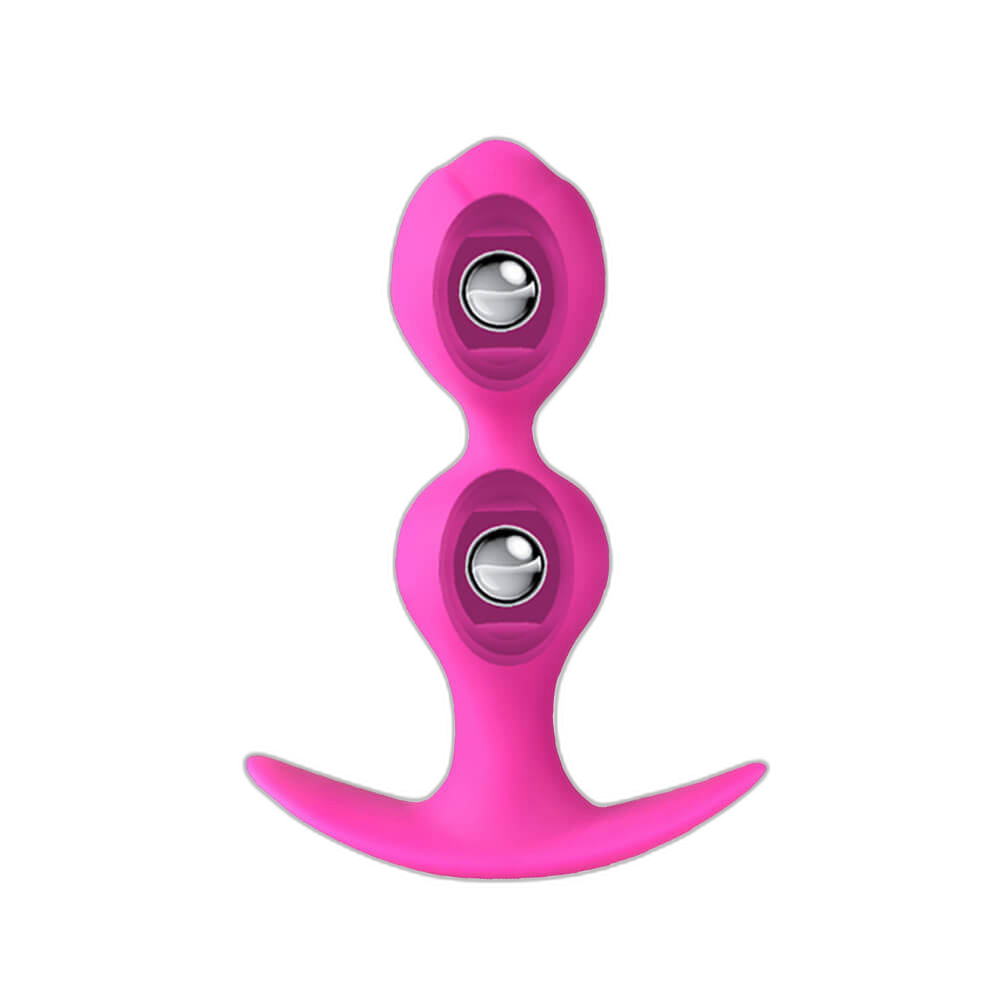 Roller - Silicone Booty Beads with Internal Metal Balls