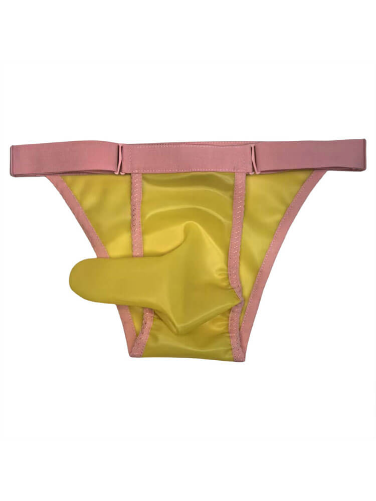 Men's Seamless Bullet-Separating Latex Briefs