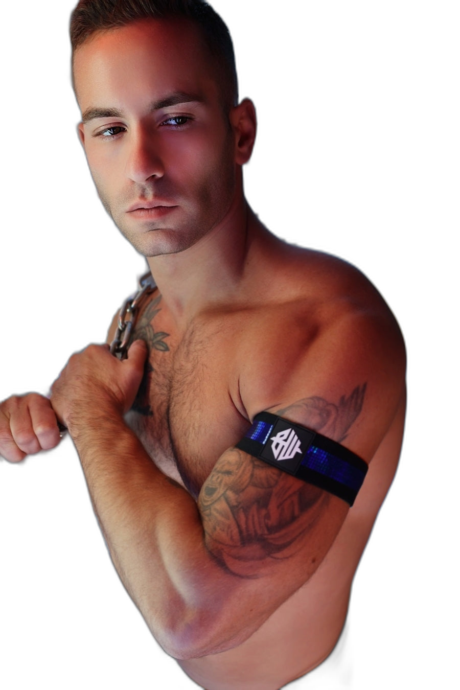 Breedwell Illuminator Armbands Blue Holo