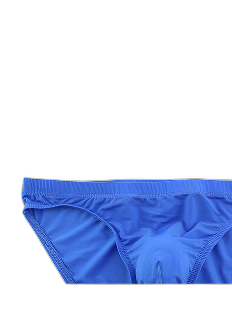 3 Pack Translucent U Convex Pouch Bikini For Men