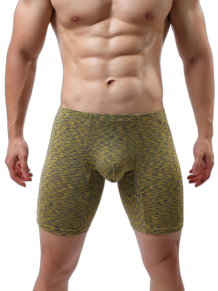 Men's Sport Anti-chafing Large Pouch Boxer Briefs