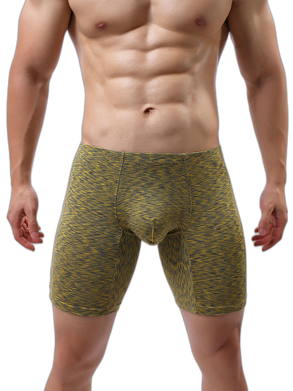 Men's Sport Anti-chafing Large Pouch Boxer Briefs