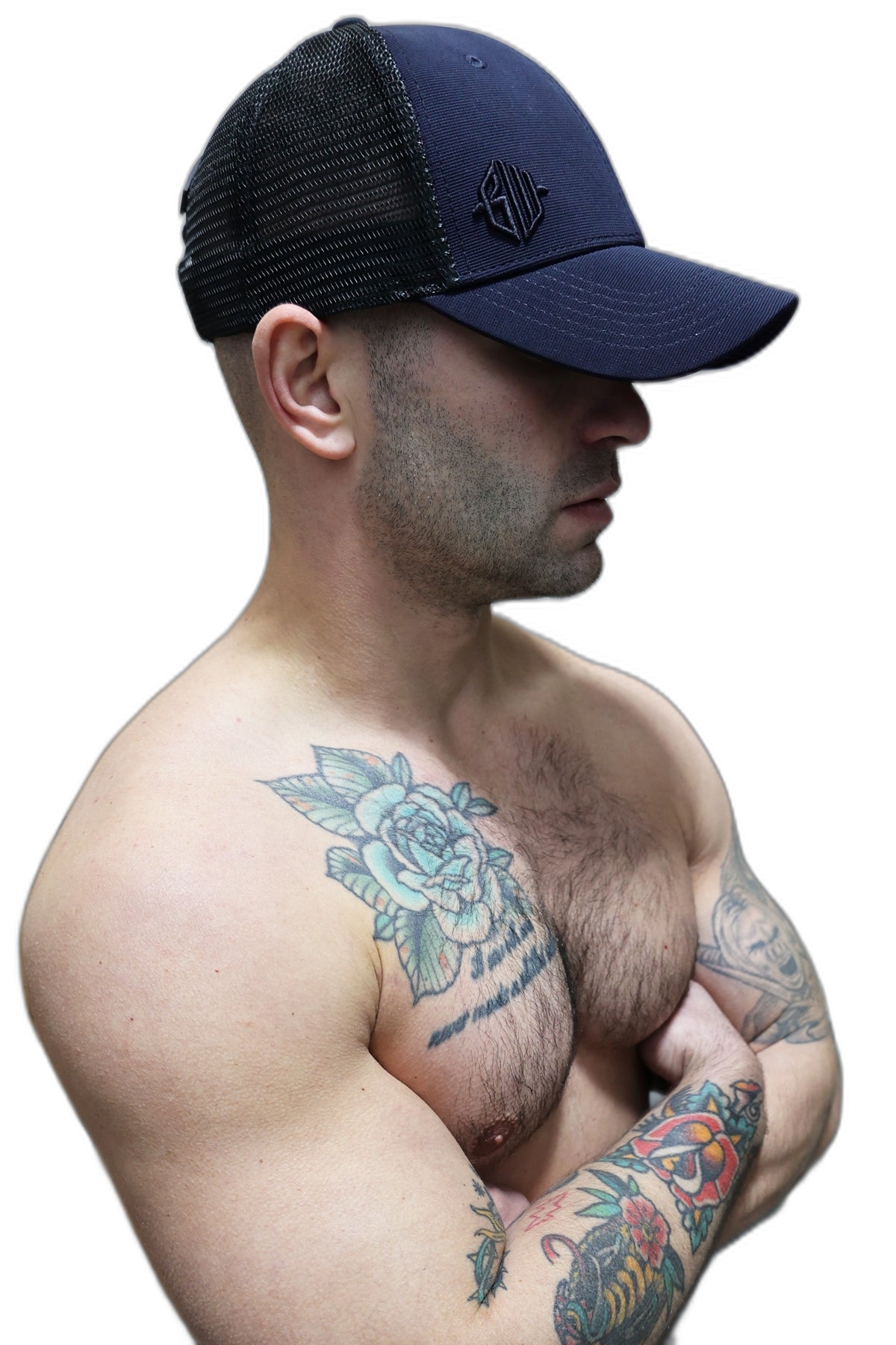 Breedwell Dirty Trucker Baseball Cap Navy