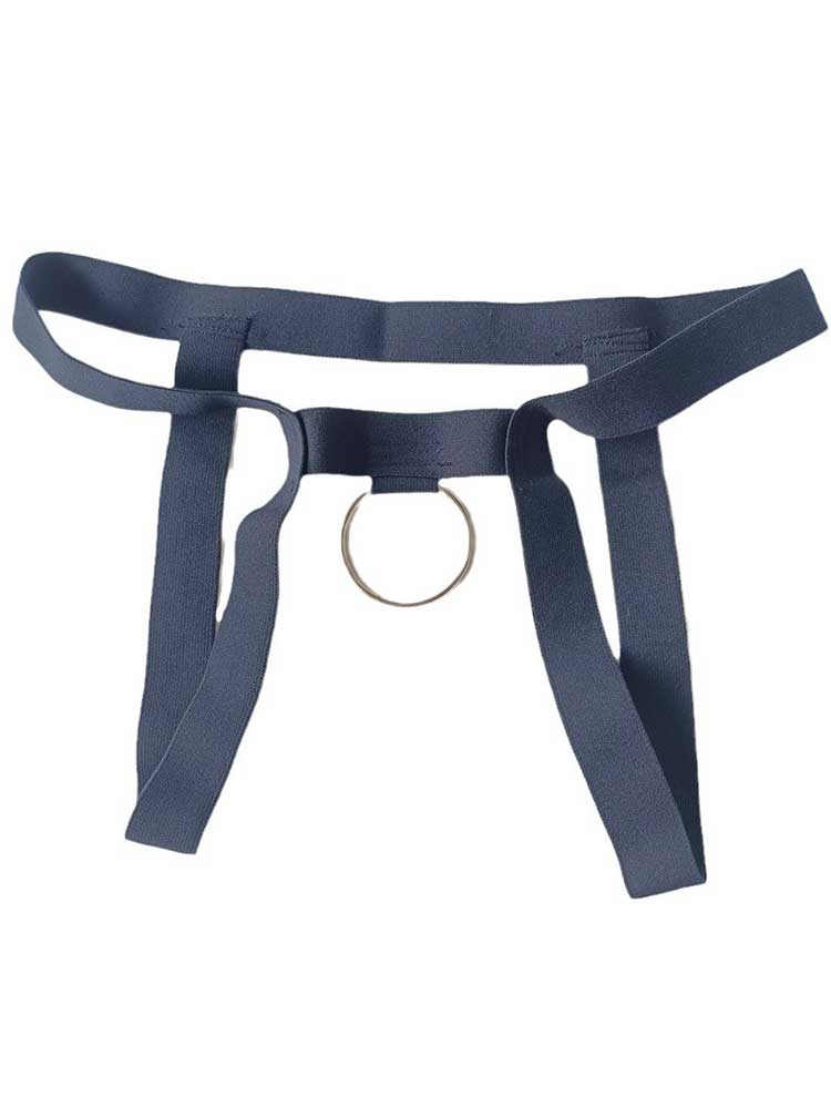 Men's Solid Color Sexy Hang Ring Jockstrap