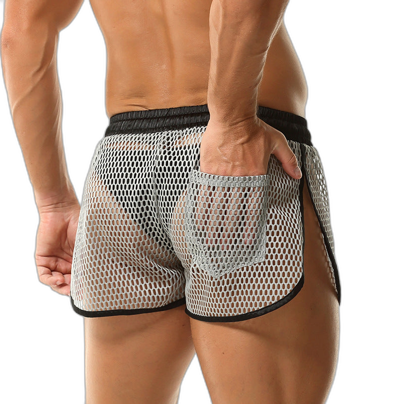 Mesh Split Shorts