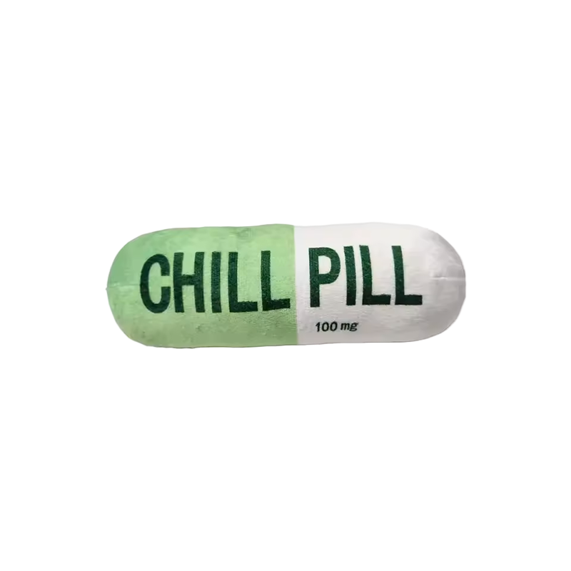 Chill Pill Plushie Green