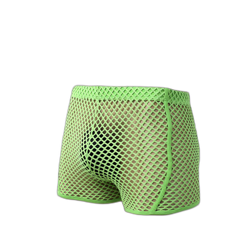 Mesh Fishnet High Shorts